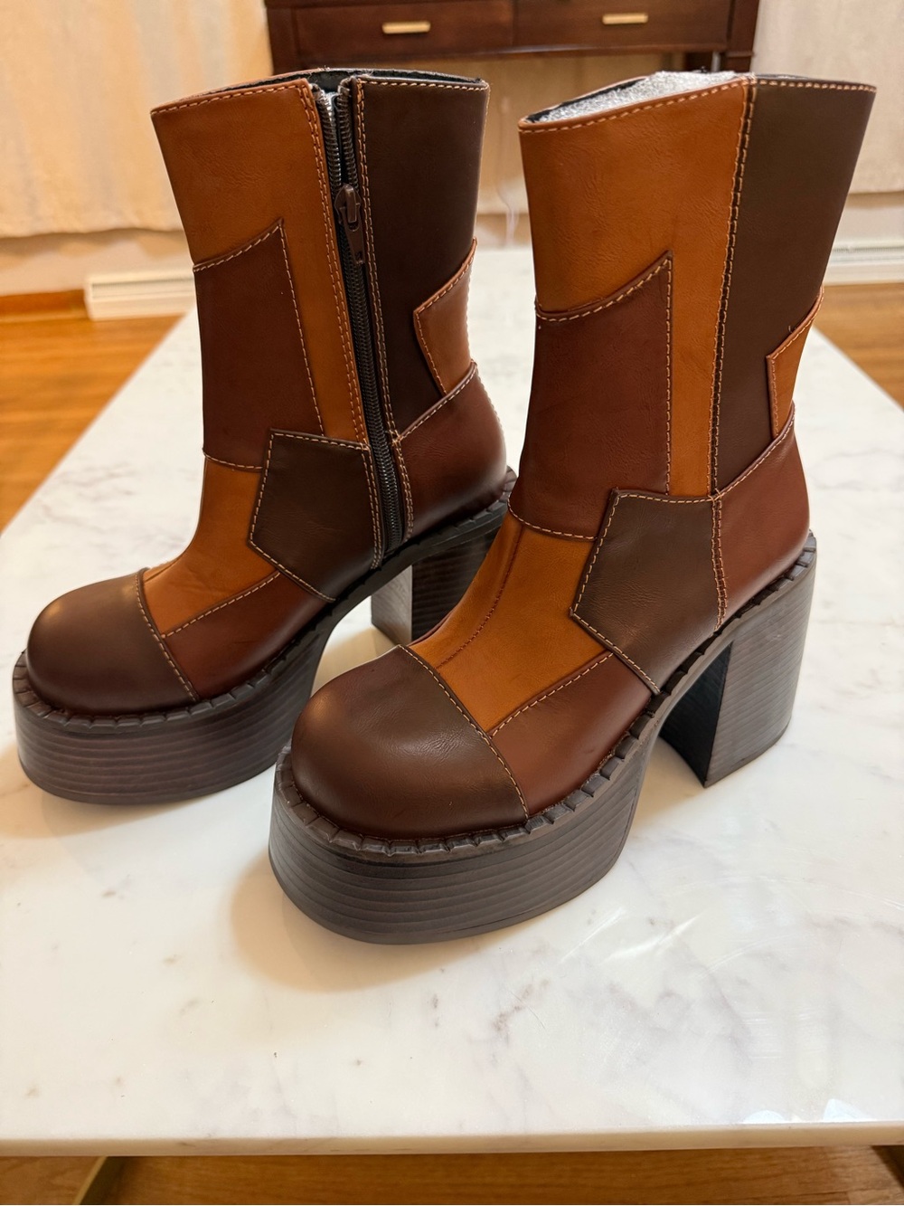 Dolls Kill Winding Roads Ankle Boot